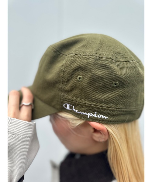 Champion（チャンピオン）の「champion / カツラギワークキャップ / 382-0043（キャップ・レディース・ブラック/カーキ/ベージュ/ネイビー・FREE）」の8枚目の写真