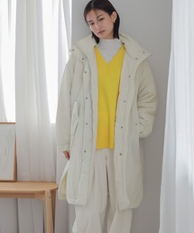 LOWRYS FARM | ナカワタフードミドルコート　969385(テーラードジャケット)