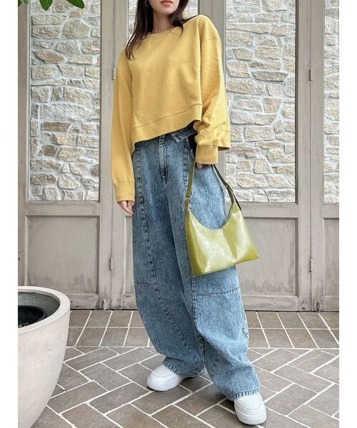 dazzlin（ダズリン）の「【ZOZO限定ITEM】サイドスリットスウェット（スウェット・レディース・ピンク/グレー/ネイビー/マスタード・FREE）」の15枚目の写真