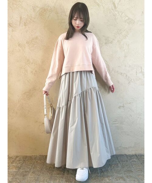 dazzlin（ダズリン）の「【ZOZO限定ITEM】サイドスリットスウェット（スウェット・レディース・ピンク/グレー/ネイビー/マスタード・FREE）」の18枚目の写真