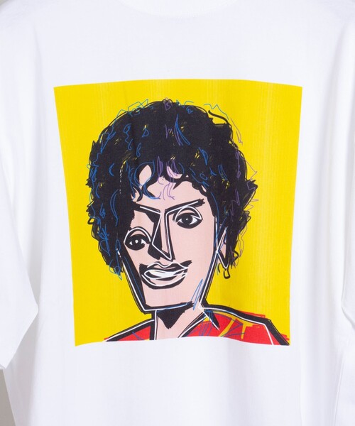 bend(s)（ベンズ）の「【BENDS/ベンズ】オマージュプリントTシャツ リラックスフィット（Tシャツ/カットソー・メンズ・オフホワイト/キナリ・M/L）」の4枚目の写真