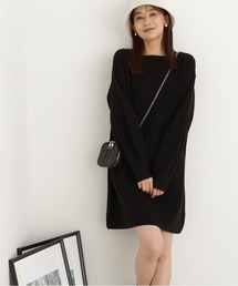 N.(N. Natural Beauty Basic) | ◆片畦ミディワンピース(ワンピース)