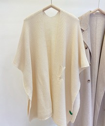 BANICO（バニコ）の「【BANICO】アシンメトリーニットショール（カーディガン/ボレロ）」