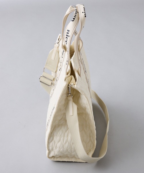 one after another NICE CLAUP(ワンアフターアナザーナイスクラップ)の「ハートキルティングバッグ(大)(トートバッグ・レディース・アイボリー/ブラック/モカ・FREE)」の17枚目の写真