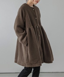 SUGAR BISKET | ペプラムボアコート(ダウンジャケット/コート)