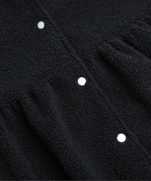 SUGAR BISKET（シュガービスケット）の「ペプラムボアコート（ダウンジャケット/コート・レディース・ブラック/ブラウン/ベージュ・フリー）」の7枚目の写真