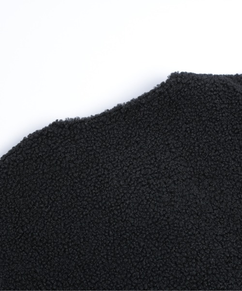 SUGAR BISKET（シュガービスケット）の「ペプラムボアコート（ダウンジャケット/コート・レディース・ブラック/ブラウン/ベージュ・フリー）」の8枚目の写真