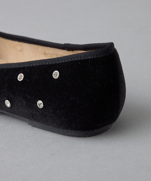 one after another NICE CLAUP（ワンアフターアナザーナイスクラップ）の「【S~LLサイズ】アソートバレエシューズ（バレエシューズ・レディース・ブラック×ゴールド/ブラック系その他・S/LL/L/M）」の11枚目の写真