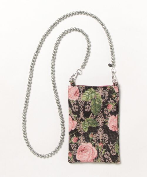 axes femme（アクシーズファム）の「ルドゥーテソフィスマホポシェ（ショルダーバッグ・レディース・ベージュ/ブラック・FREE）」の3枚目の写真