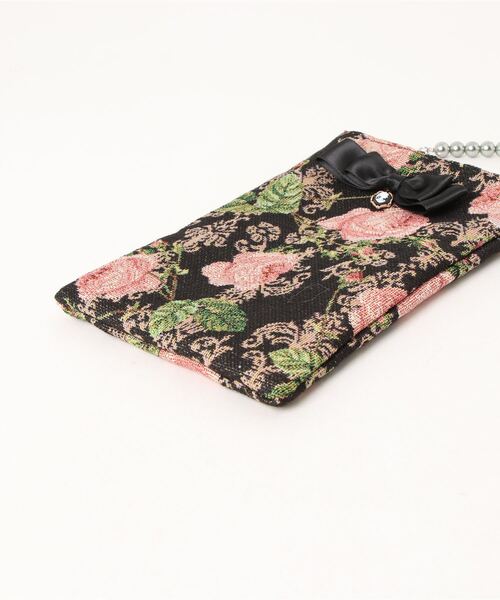 axes femme（アクシーズファム）の「ルドゥーテソフィスマホポシェ（ショルダーバッグ・レディース・ベージュ/ブラック・FREE）」の4枚目の写真