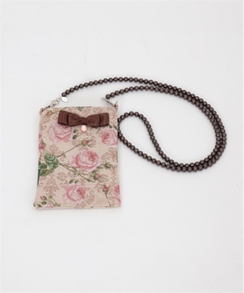 axes femme（アクシーズファム）の「ルドゥーテソフィスマホポシェ（ショルダーバッグ・レディース・ベージュ/ブラック・FREE）」の11枚目の写真