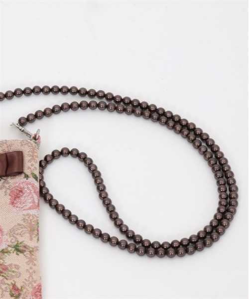 axes femme（アクシーズファム）の「ルドゥーテソフィスマホポシェ（ショルダーバッグ・レディース・ベージュ/ブラック・FREE）」の9枚目の写真