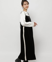 niko and... | ベロアラインキャミワンピース(ワンピース)