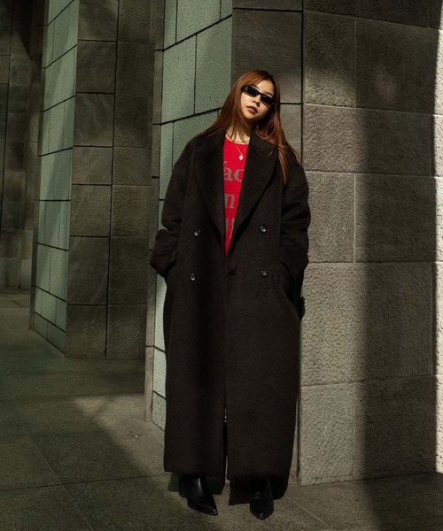 りんほぼ新品！ IUNLEASH OVERSIZED LONG COAT りん様専用ほぼ新品！ IUNLEASH OVERSIZED LONG COAT