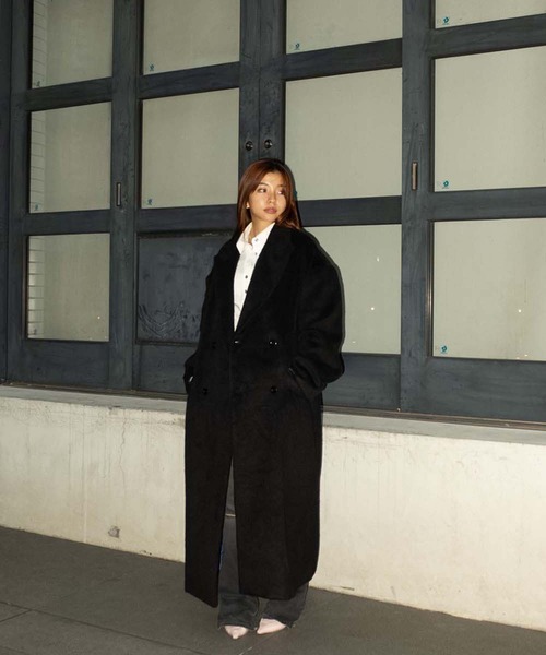 りんほぼ新品！ IUNLEASH OVERSIZED LONG COAT りん様専用ほぼ新品！ IUNLEASH OVERSIZED LONG COAT