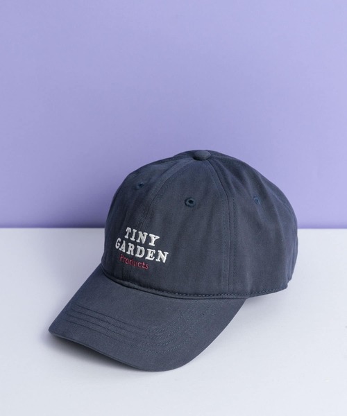EKAL（エカル）の「TINY GARDEN PRODUCTS　タイニーガーデン キャップ（キャップ・レディース・ネイビー/ベージュ・ONE）」の2枚目の写真