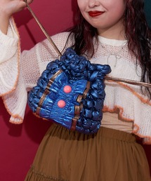 CIAOPANIC | 【＠yuna_maruu企画】【Me＋Me/ミープラスミー】シャーリングリボン巾着バッグ(ショルダーバッグ)