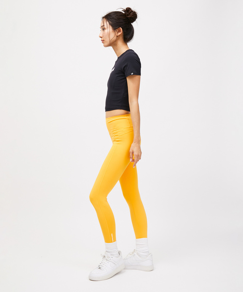 XEXYMIX（ゼクシィミックス）の「【XEXYMIX】UV＆水陸両用 BLACK LABELスポーツレギンス（レギンス/スパッツ・レディース・イエロー/ブラック/ブルー/グリーン・M/S/L）」の15枚目の写真