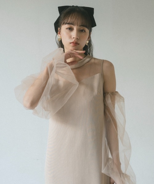 VANNIE U(ヴァニーユー)の「ベロアリボンバレッタ(バレッタ/ヘアクリップ・レディース・グレー/ブラック・FREE)」の19枚目の写真