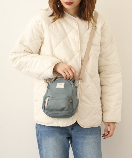 anello（アネロ）の「anello GRANDE  バックパック型ミニショルダー（ショルダーバッグ・レディース・ピンク/ブルーグレー/グレー/ブラック・FREE）」の11枚目の写真