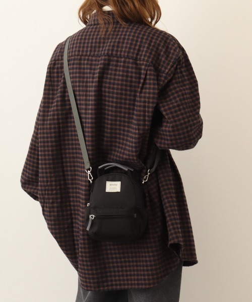 anello（アネロ）の「anello GRANDE  バックパック型ミニショルダー（ショルダーバッグ・レディース・ピンク/ブルーグレー/グレー/ブラック・FREE）」の16枚目の写真