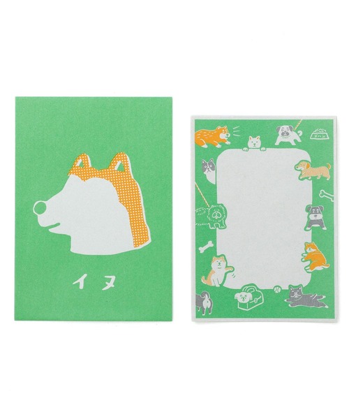 ニューレトロ（ニューレトロ）の「ニューレトロ よいこのオテガミセット 手紙 便箋（ステーショナリー・レディース・ブルー/レッド/グリーン/ピンク・FREE）」の7枚目の写真