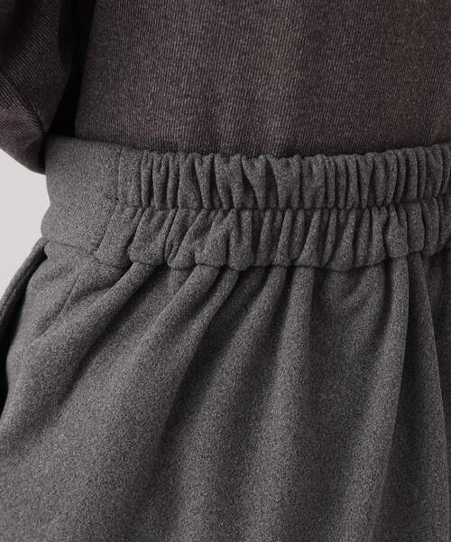 DRESKIP（ドレスキップ）の「◆もちもち ピンタックワイドパンツ【SHOO WARM/ストレッチ】（その他パンツ・レディース・チャコールグレー/ブラック/ライトブルー・03/02/04）」の18枚目の写真