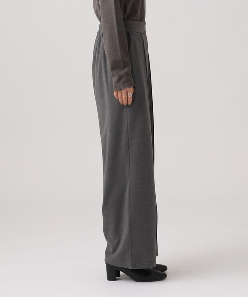 DRESKIP（ドレスキップ）の「◆もちもち ピンタックワイドパンツ【SHOO WARM/ストレッチ】（その他パンツ・レディース・チャコールグレー/ブラック/ライトブルー・03/02/04）」の21枚目の写真