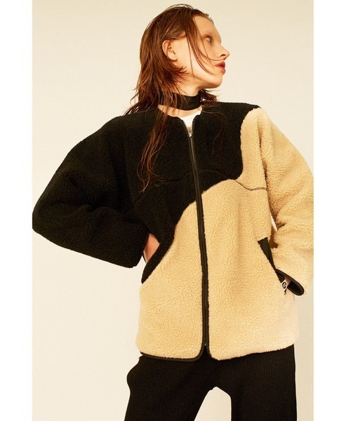 null.（ヌル）の「ツートーンボアJK（その他アウター）」 - WEAR