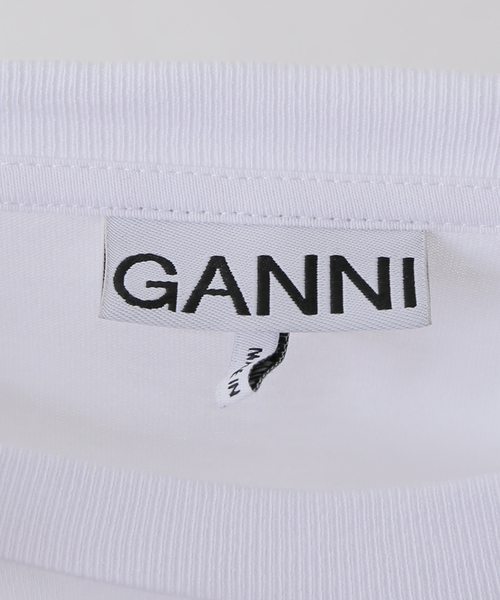 セール】【GANNI / ガニー】Future Heavy Jersey Long Sleeve T-：ロン