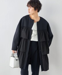 NOLLEY’S | ウォッシャブルエアボールラッフルコート(その他アウター)