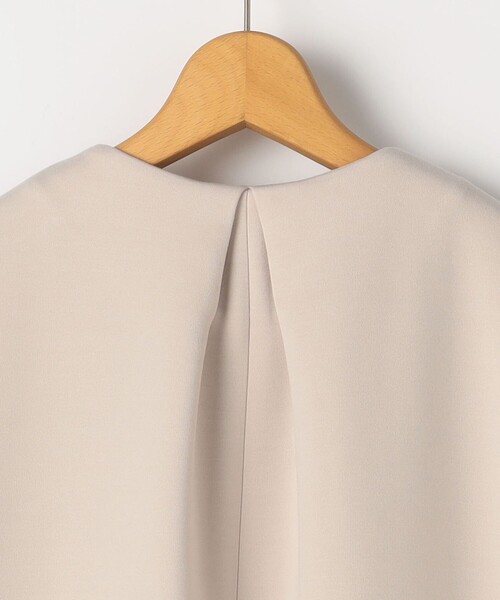 NOLLEY’S（ノーリーズ）の「ウォッシャブルエアボールラッフルコート（その他アウター・レディース・ネイビー/ベージュ/ブラック・FREE）」の21枚目の写真