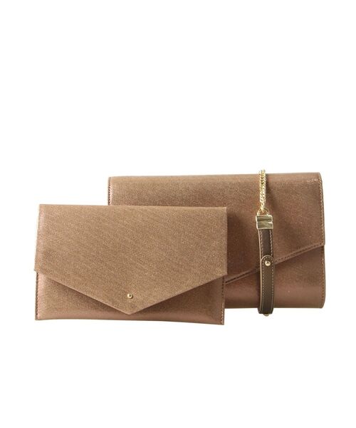 LAGUNAMOON（ラグナムーン）の「LADYシャインクラッチBAG（クラッチバッグ・レディース・ゴールド/シルバー・FREE）」の12枚目の写真