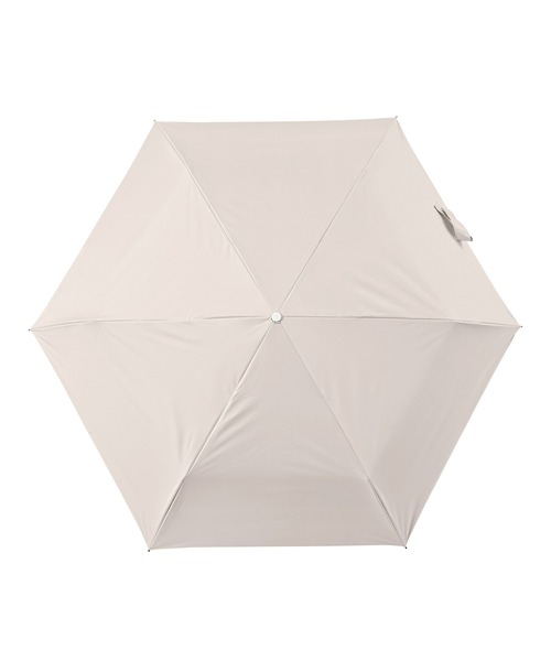 nifty colors(ニフティーカラーズ)の「【日傘 晴雨兼用】sun shade slender mini 55㎝(折りたたみ傘・レディース・ブラック/サックスブルー/ベージュ/ミント/ネイビー/ホワイト/グレー/ピンク・FREE)」の15枚目の写真