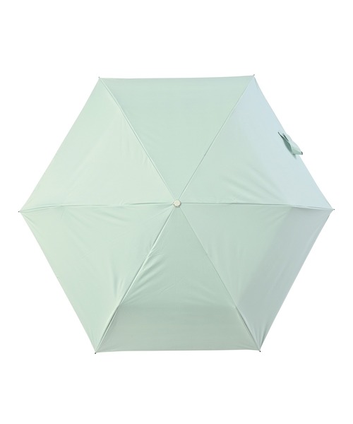 nifty colors(ニフティーカラーズ)の「【日傘 晴雨兼用】sun shade slender mini 55㎝(折りたたみ傘・レディース・ブラック/サックスブルー/ベージュ/ミント/ネイビー/ホワイト/グレー/ピンク・FREE)」の17枚目の写真