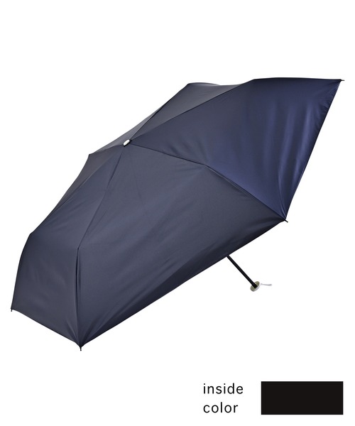 nifty colors(ニフティーカラーズ)の「【日傘 晴雨兼用】sun shade slender mini 55㎝(折りたたみ傘・レディース・ブラック/サックスブルー/ベージュ/ミント/ネイビー/ホワイト/グレー/ピンク・FREE)」の18枚目の写真