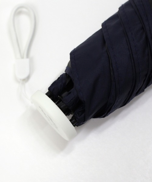 nifty colors(ニフティーカラーズ)の「【日傘 晴雨兼用】sun shade slender mini 55㎝(折りたたみ傘・レディース・ブラック/サックスブルー/ベージュ/ミント/ネイビー/ホワイト/グレー/ピンク・FREE)」の22枚目の写真