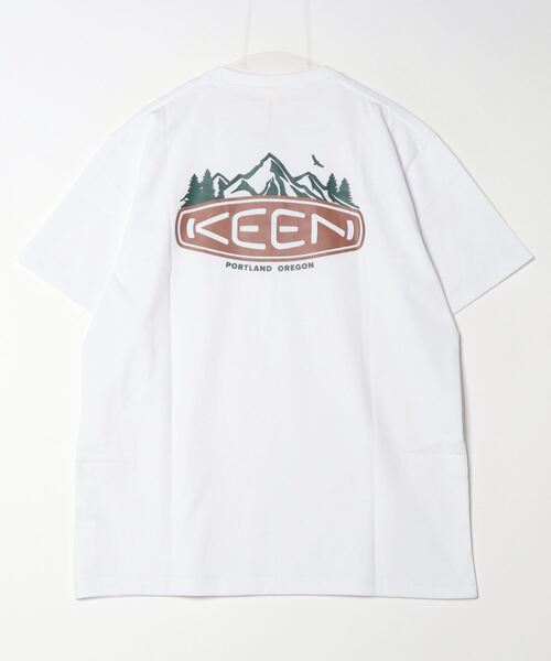 KEEN(キーン)の「【ムラサキスポーツ限定】KEEN/キーン Tシャツ 半袖 バックプリント 1029895/1029896(Tシャツ/カットソー・メンズ・ホワイト/ブラック・XL/M/L)」の8枚目の写真