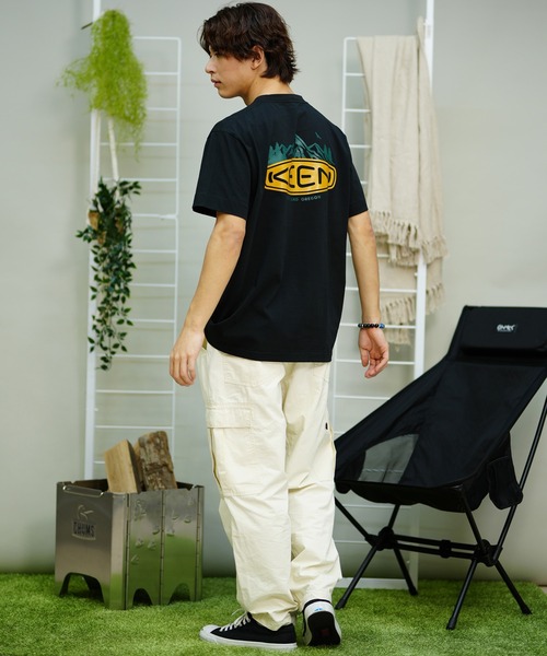 KEEN(キーン)の「【ムラサキスポーツ限定】KEEN/キーン Tシャツ 半袖 バックプリント 1029895/1029896(Tシャツ/カットソー・メンズ・ホワイト/ブラック・XL/M/L)」の14枚目の写真