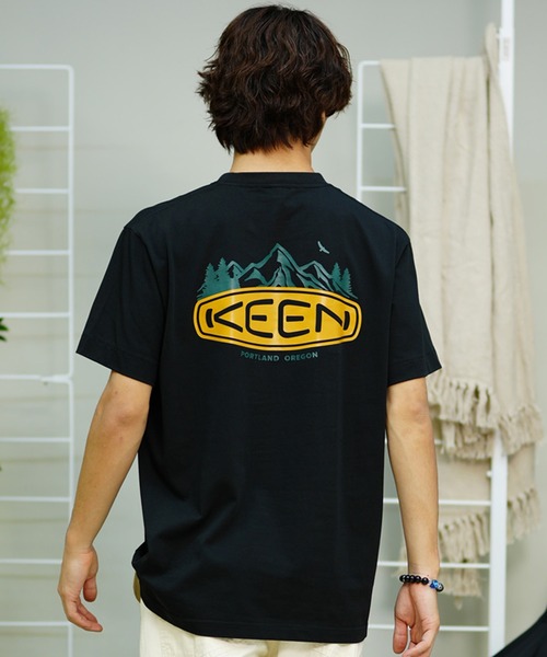 KEEN(キーン)の「【ムラサキスポーツ限定】KEEN/キーン Tシャツ 半袖 バックプリント 1029895/1029896(Tシャツ/カットソー・メンズ・ホワイト/ブラック・XL/M/L)」の10枚目の写真