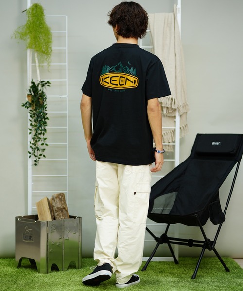 KEEN(キーン)の「【ムラサキスポーツ限定】KEEN/キーン Tシャツ 半袖 バックプリント 1029895/1029896(Tシャツ/カットソー・メンズ・ホワイト/ブラック・XL/M/L)」の3枚目の写真