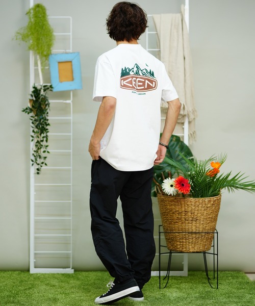 KEEN(キーン)の「【ムラサキスポーツ限定】KEEN/キーン Tシャツ 半袖 バックプリント 1029895/1029896(Tシャツ/カットソー・メンズ・ホワイト/ブラック・XL/M/L)」の16枚目の写真