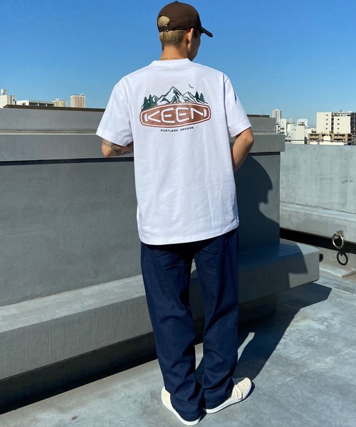 KEEN(キーン)の「【ムラサキスポーツ限定】KEEN/キーン Tシャツ 半袖 バックプリント 1029895/1029896(Tシャツ/カットソー・メンズ・ホワイト/ブラック・XL/M/L)」の21枚目の写真