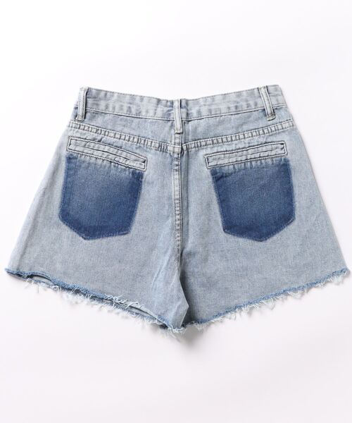 anap mimpi(アナップミンピ)の「デニム ショート パンツ(デニムパンツ・レディース・ブルー・S/M)」の2枚目の写真