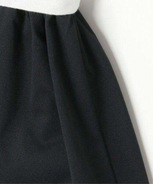 ikka（イッカ）の「【親子コーデ】リップルボーダードッキングワンピース（120~160cm）（ワンピース・キッズ・オフホワイト/ブラック・140/130/120/150/160）」の11枚目の写真