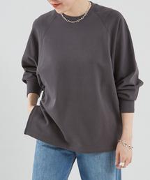 collex | サイドスリットフォルム裏毛プルオーバー(スウェット)