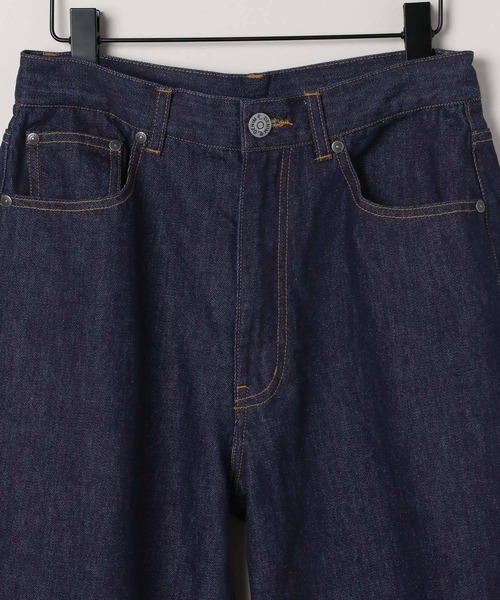 eL（エル）の「【eL】Cocoon Wide Denim Pants/104516（デニムパンツ・レディース・ダークブルー/ライトブルー・MEDIUM/SMALL）」の10枚目の写真