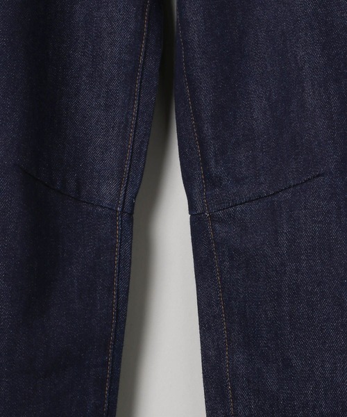 eL（エル）の「【eL】Cocoon Wide Denim Pants/104516（デニムパンツ・レディース・ダークブルー/ライトブルー・MEDIUM/SMALL）」の4枚目の写真