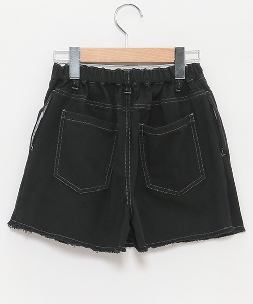 by LOVEiT（バイラビット）の「前釦デニムスカパン（スカート・キッズ・ブラック/サックスブルー/エメラルド/ベージュ・130cm/140cm/150cm/160cm/120cm）」の22枚目の写真