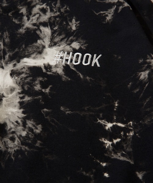 HOOK(フック)の「HOOK -original- タイダイ染めスウェット(スウェット・メンズ・ブラック/カーキ/ホワイト・M/XL/L)」の13枚目の写真